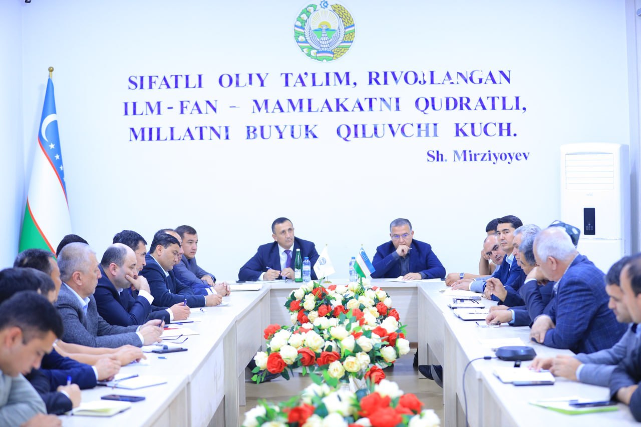 Samarqand tumani hokimi S.Usmanovning 