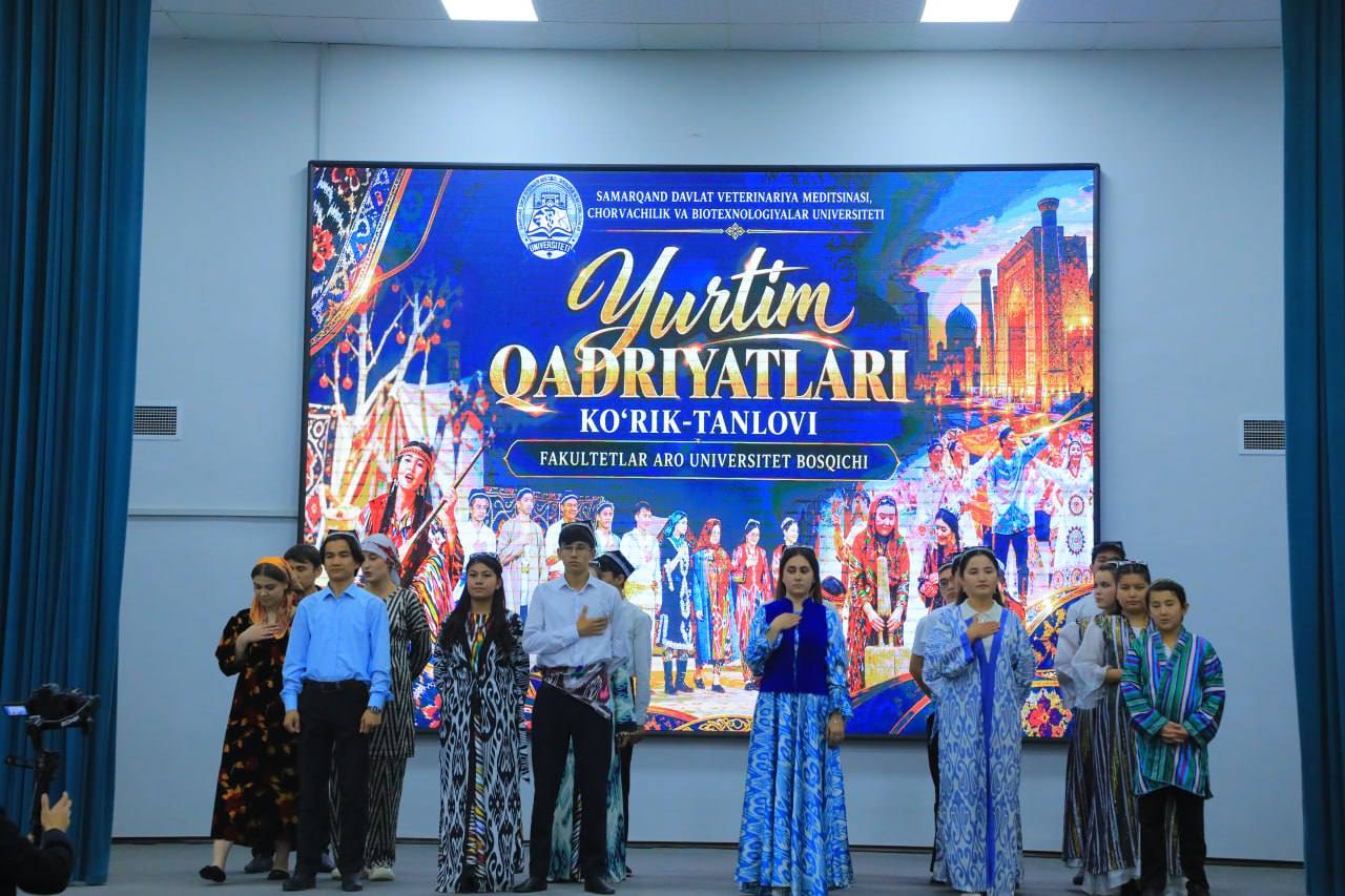“YURTIM QADRIYATLARI” KO‘RIK-TANLOVINING UNIVERSITET BOSQICHI BO‘LIB O‘TDI